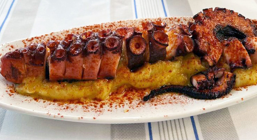 pulpo a la brasa