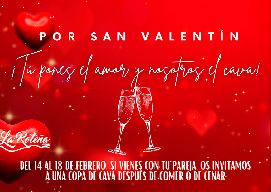 celebrar san valentín en Pozuelo de Alarcón